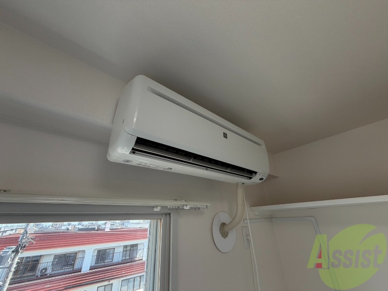 その他設備　エアコンがありますので夏でも快適に過ごせます！