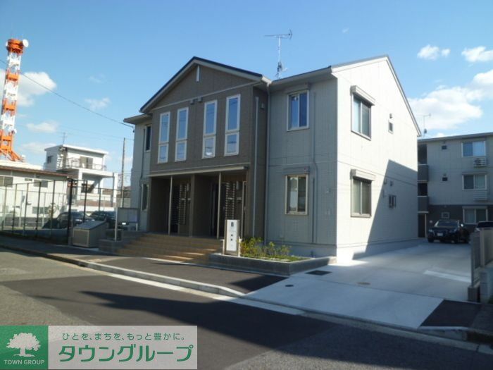 ペルテ飛鳥AB A棟の外観写真