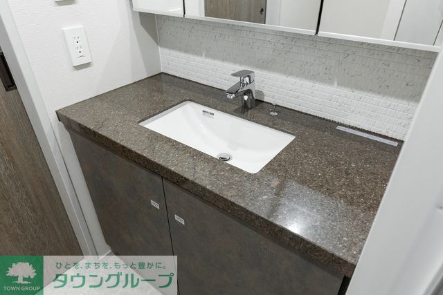 洗面設備　Hタイプ2022年2月撮影 同タイプ310号室の写真です。