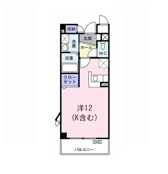 クラールTYの間取り写真