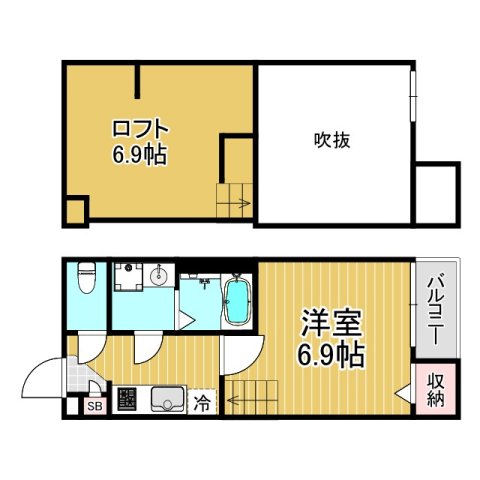 グランシエール武庫川の間取り写真