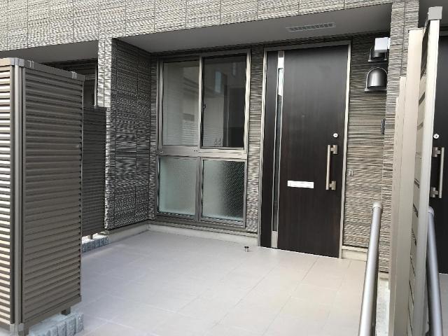 玄関　オープンテラス