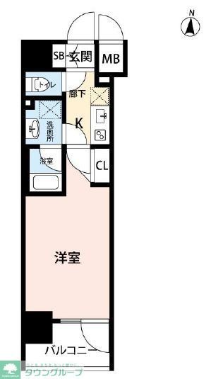 アビタ住吉の間取り写真