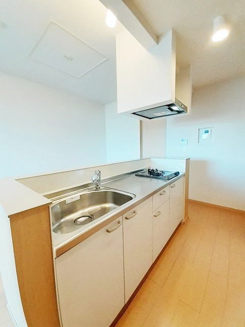 キッチン　2口ガスキッチンです。