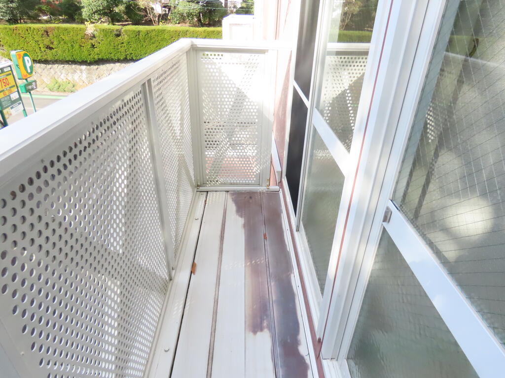 バルコニー　※反転タイプのお部屋の写真です