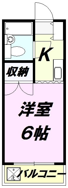 サンアベニュー池田2の間取り写真