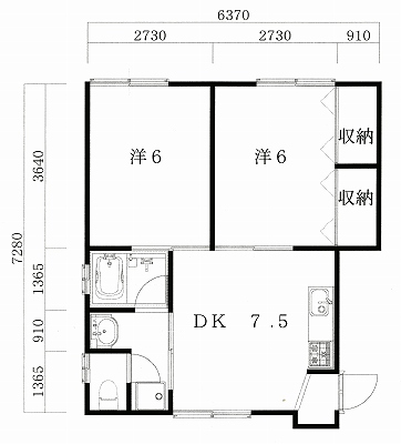 ソーゴーハイツの間取り