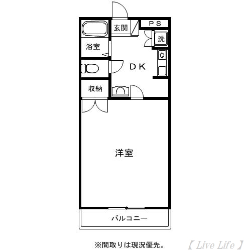 オクタワーズ宮崎南の間取り