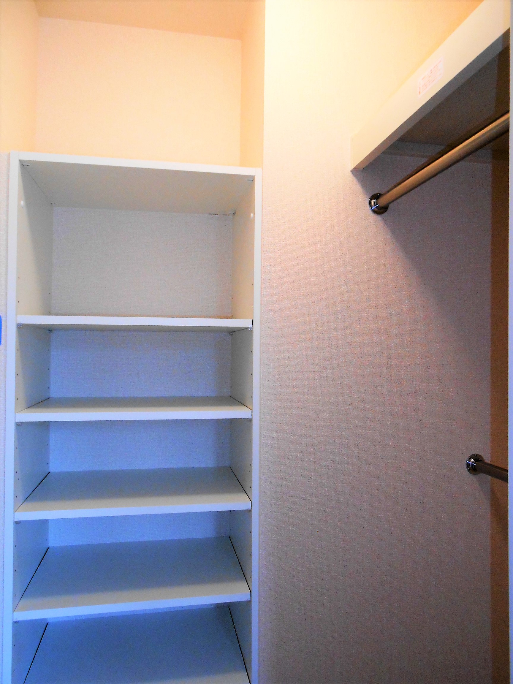 収納　ウォークイン付きです！荷物が多い方でも安心です！