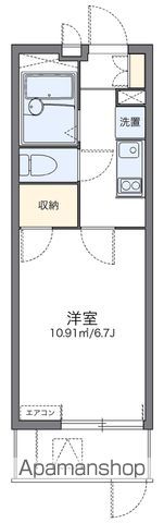 レオパレスメゾン ド 玉川IIの間取り写真