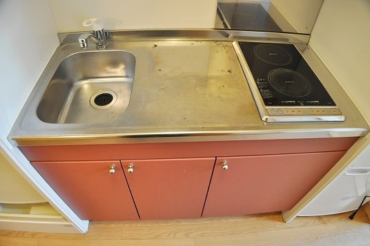 キッチン　コンロ付きです。