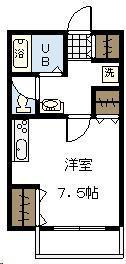 メゾンフジモトの間取り