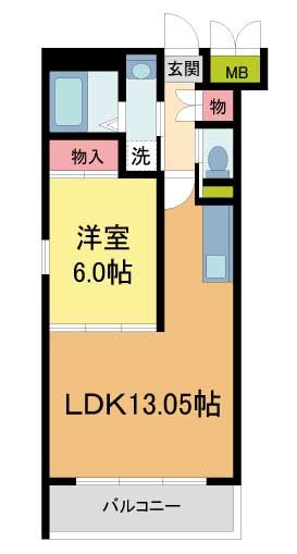 プレジオ西宮今津の間取り