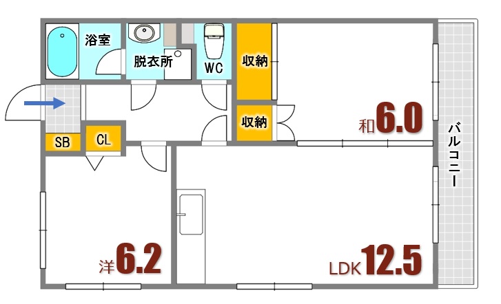 エイトトータス５の間取り