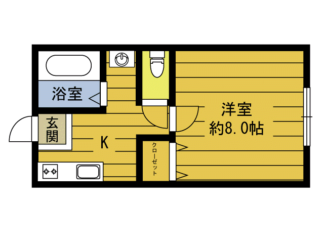 Ｒ４５番館の間取り