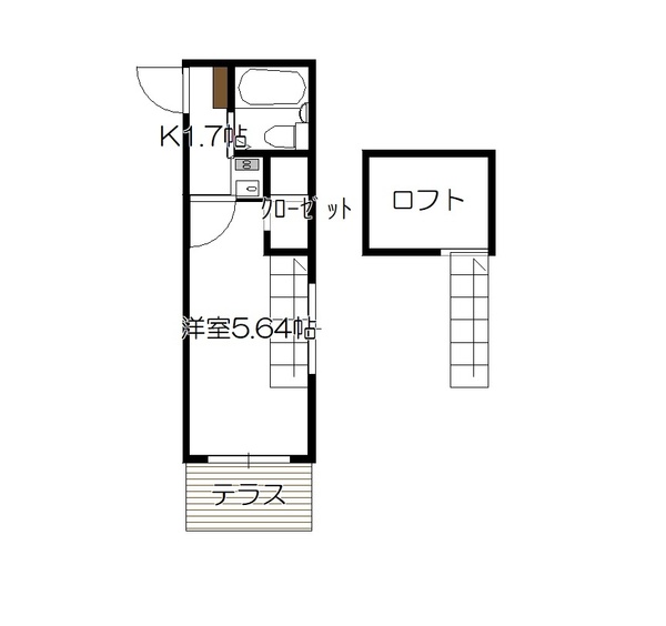 リバーサイド楽々園の間取り