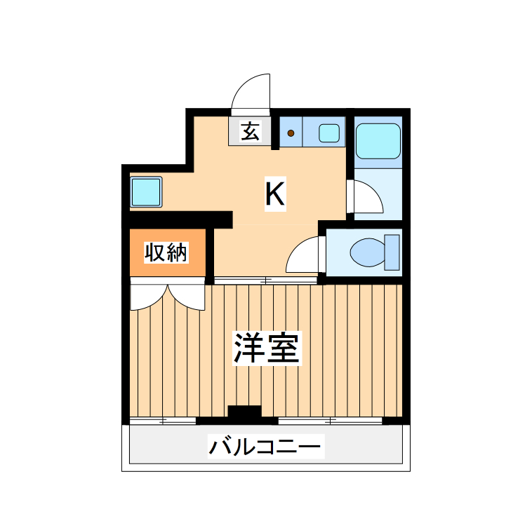 神奈川県相模原市南区相南４（マンション）の賃貸物件の間取り