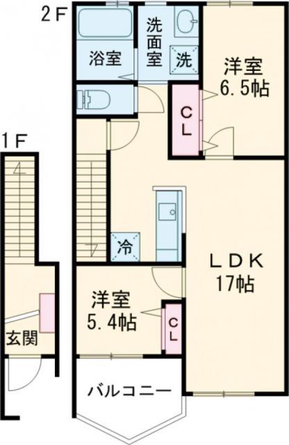 グランドステージII　II棟の間取り