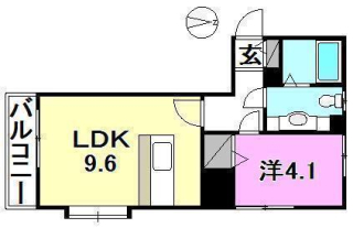 ヴァレーレ県庁前の間取り