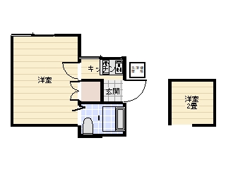 ラヴェールタカサキIIの間取り