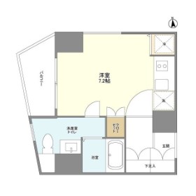 港区東麻布のマンションの間取り