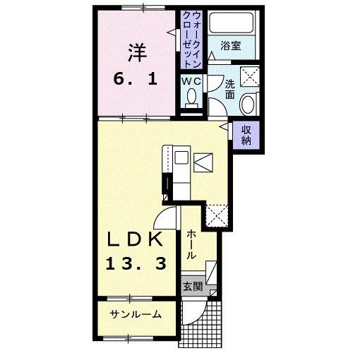 サンライズIIの間取り