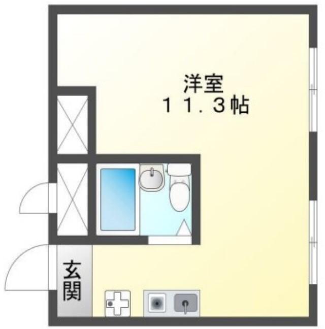 しらさぎメモリアルの間取り