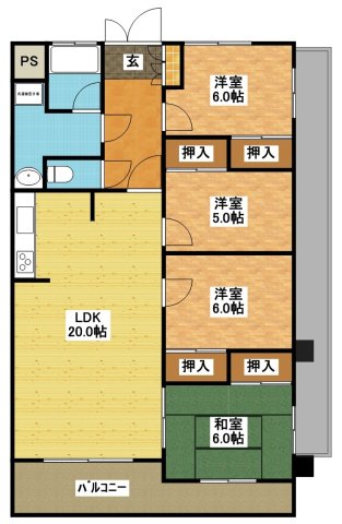 第三千秀ビルの間取り