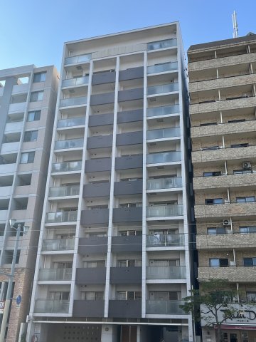 広島市中区舟入中町のマンションの建物外観