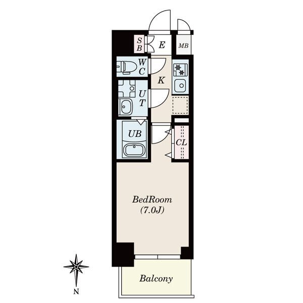 Ｓ－ＲＥＳＩＤＥＮＣＥ名駅ＮｏｒｔｈIIの間取り