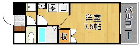 アルテハイム門司駅前の間取り