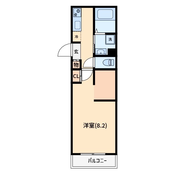 アクシーズ北浦和3丁目の間取り