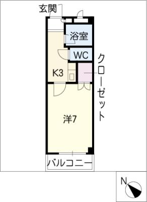 エトワール壱番館の間取り