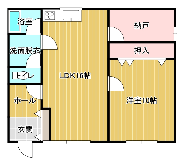 リトルアーバンの間取り