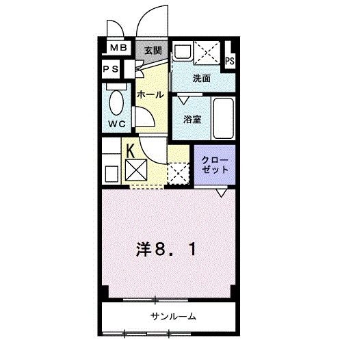 ベル　コモンズ　IIの間取り