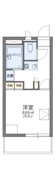 【レオパレスグランデ泉Ａの間取り】