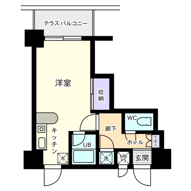 信開トピア足羽の間取り