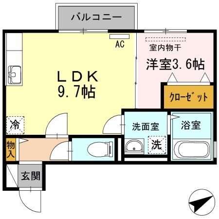 リッチローズの間取り