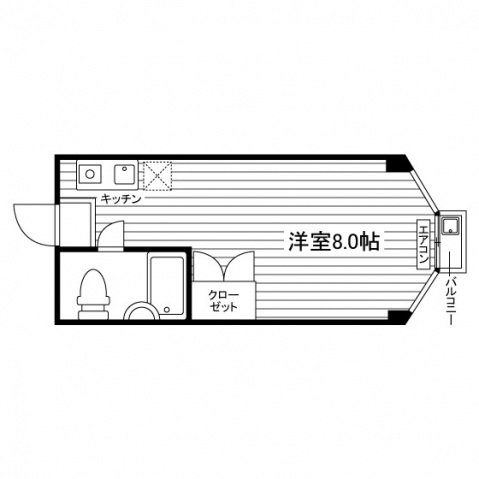 キャニオンテラス１の間取り