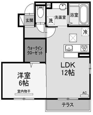 リヴェール南吉田の間取り