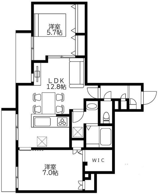 Storia目黒緑が丘の間取り