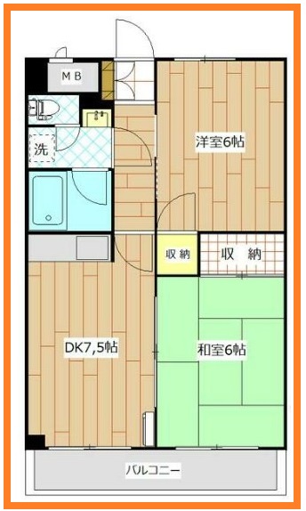 アルジャンテ北見の間取り