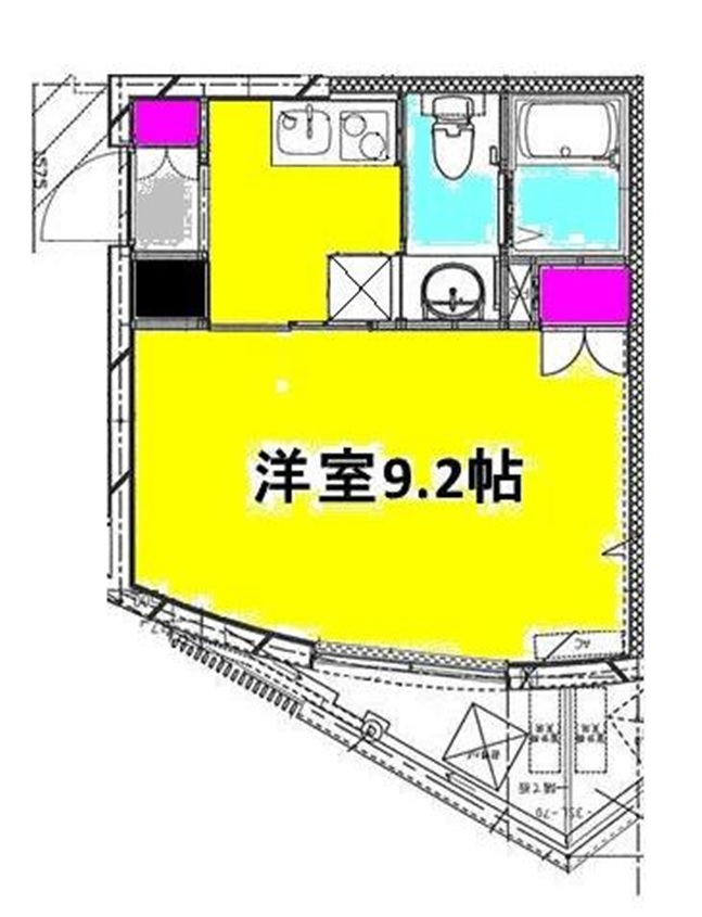 東急東横線 都立大学駅 徒歩3分 5階建 築18年の間取り写真