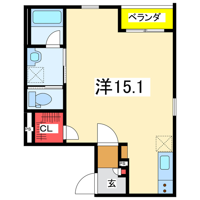 アルチェ学校町の間取り