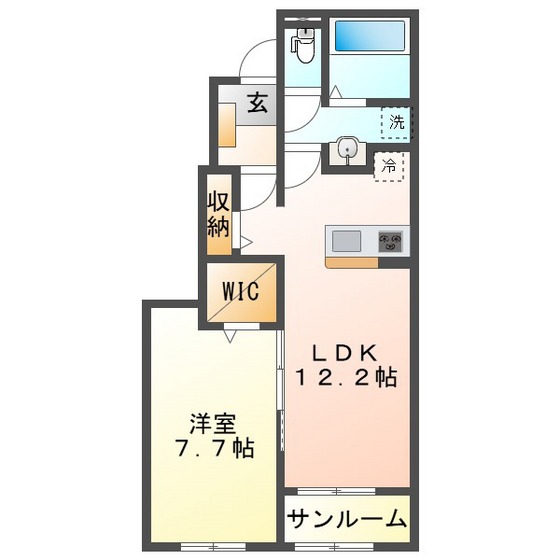 グランデュオ　Iの間取り