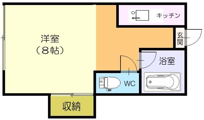 ブルーリバティ白石の間取り