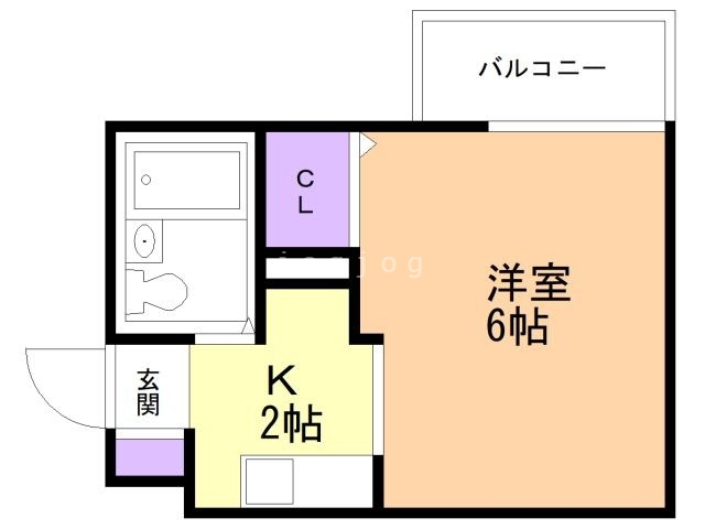 ヒューマンプラザ北大前の間取り