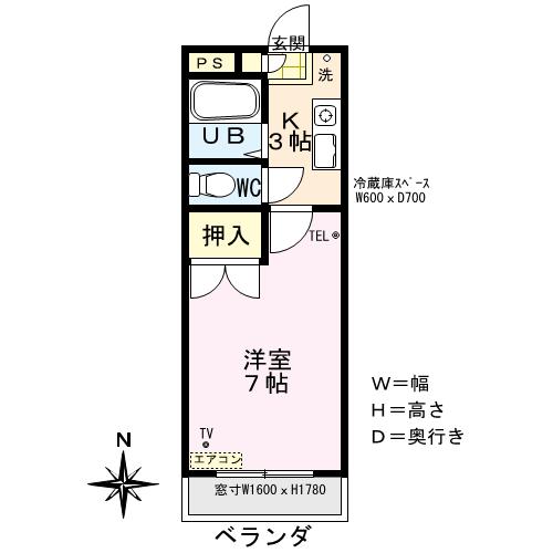 サンドヴィラの間取り