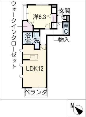 エルク本郷の間取り