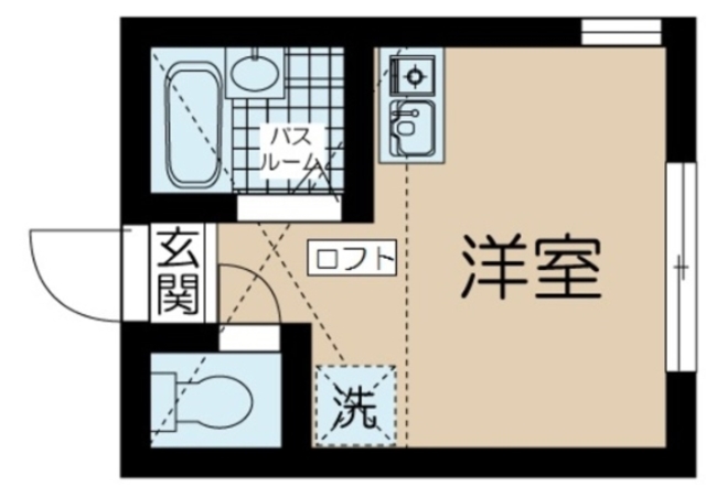 グッドウィル小机3号館の間取り